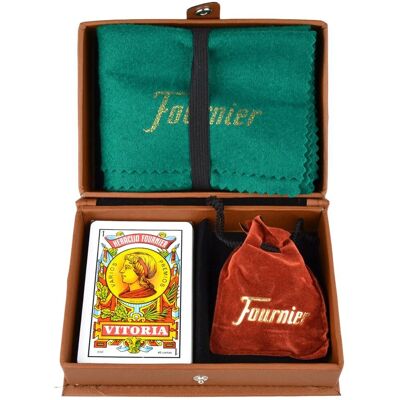 Fournier Mint Grön Brädspelsset - Kort, Matta & Tillbehör Fournier Mint Grön Brädspelsset - Kort, Matta & Tillbehör