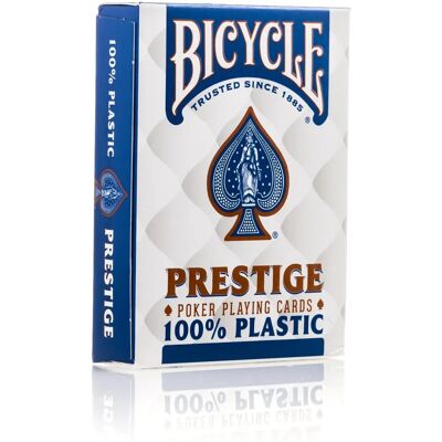 BICYCLE Prestige Kunststoff Pokerkarten - Casino-Qualität - Bunte Farben BICYCLE Prestige Kunststoff Pokerkarten - Casino-Qualität - Bunte Farben