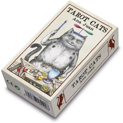 Ana Juan Tarot Cats Kolorowa Gra Karciana - Tarot Ana Juan Tarot Cats Kolorowa Gra Karciana - Tarot