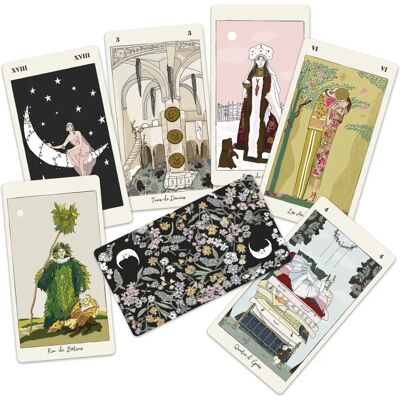 Fournier Tarot Carlotydes - Franse Versie - 78 Kaarten - Boekje Fournier Tarot Carlotydes - Franse Versie - 78 Kaarten - Boekje
