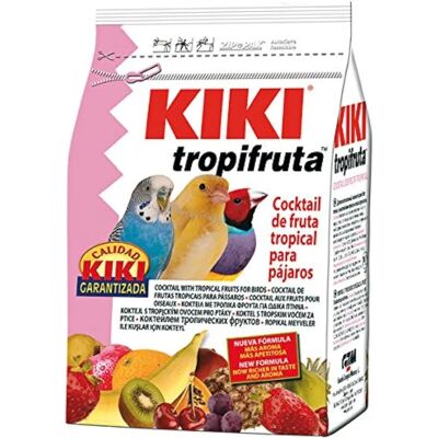 Cocktail de Frutas Tropicais Kiki - Ração para Pássaros - 200 G Cocktail de Frutas Tropicais Kiki - Ração para Pássaros - 200 G