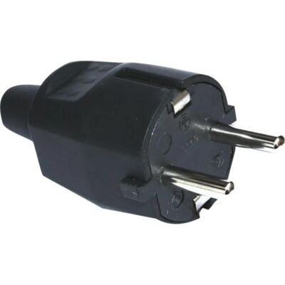 Silver Electronics K16015 - Presa elettrica - Nero - 16A/250Vac Silver Electronics K16015 - Presa elettrica - Nero - 16A/250Vac