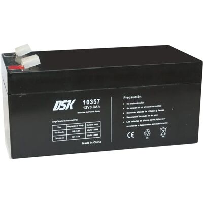 DSK 10357 Batterie au plomb 12V 3,3Ah - AGM scellée pour véhicules électriques DSK 10357 Batterie au plomb 12V 3,3Ah - AGM scellée pour véhicules électriques
