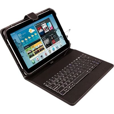Funda para Teclado y Tableta SilverHT 111916040199 - QWERTY Español - 9-10.1" Funda para Teclado y Tableta SilverHT 111916040199 - QWERTY Español - 9-10.1"