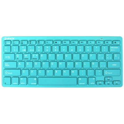 SilverHT Teclado Bluetooth - QWERTY Español - Turquesa - Teclado SilverHT Teclado Bluetooth - QWERTY Español - Turquesa - Teclado
