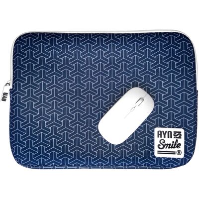 Housse de laptop Navy Smile - 14 pouces - Publicité Housse de laptop Navy Smile - 14 pouces - Publicité