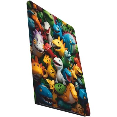 Custodia Silver HT Dinos per Tablet Samsung Galaxy Tab A9+ 11" - Protezione da urti e schizzi Custodia Silver HT Dinos per Tablet Samsung Galaxy Tab A9+ 11" - Protezione da urti e schizzi