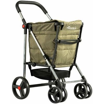 Rolser BAS001-1005 Bolsa de compras Caqui - Carro plegable Rolser BAS001-1005 Bolsa de compras Caqui - Carro plegable