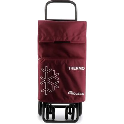 Rolser Thermo Fresh MF Borgoña - Carro de compras Rolser Thermo Fresh MF Borgoña - Carro de compras
