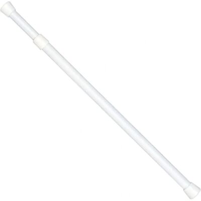 Support pour rideaux extensibles RIEL CHYC - Blanc - 2 pièces - Publicité Support pour rideaux extensibles RIEL CHYC - Blanc - 2 pièces - Publicité