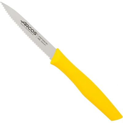 Arcos Nova - Couteau en Acier Inoxydable Jaune 10cm - Compact & Ergonomique Arcos Nova - Couteau en Acier Inoxydable Jaune 10cm - Compact & Ergonomique