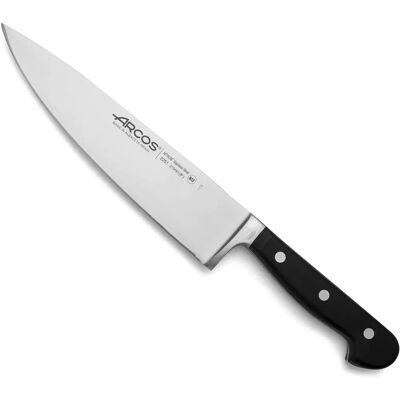 Arcos Negro NITRUM Cuchillo de Chef - 210 mm Acero inoxidable Arcos Negro NITRUM Cuchillo de Chef - 210 mm Acero inoxidable