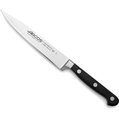 Cuchillo de Cocina Arcos - Acero Inoxidable Forjado NITRUM 160 mm - Mango POM Negro Cuchillo de Cocina Arcos - Acero Inoxidable Forjado NITRUM 160 mm - Mango POM Negro