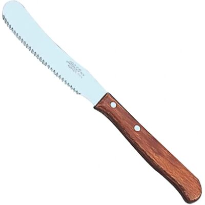 Arcos - Rustfrit smørkniv 9cm - Traditionelt træhåndtag Arcos - Rustfrit smørkniv 9cm - Traditionelt træhåndtag