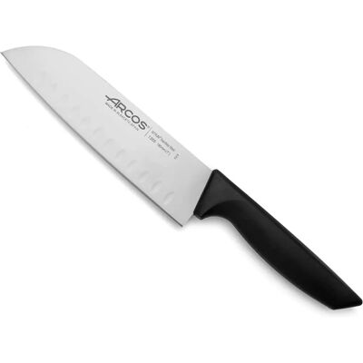 Couteau Santoku Arcos Nice Series - Lame 180 mm - Manche Noir - Ustensile de Cuisine Couteau Santoku Arcos Nice Series - Lame 180 mm - Manche Noir - Ustensile de Cuisine