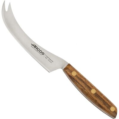 Couteau à Fromage Nórdika d’Arcos - 12,5cm Acier Inoxydable, Manche en Bois Couteau à Fromage Nórdika d’Arcos - 12,5cm Acier Inoxydable, Manche en Bois
