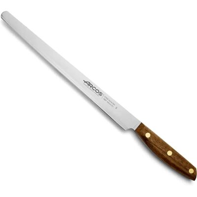 Couteau de Jambon Arcos Nordika - Acier Inoxydable 250mm - Manche Ovengkol FSC Couteau de Jambon Arcos Nordika - Acier Inoxydable 250mm - Manche Ovengkol FSC
