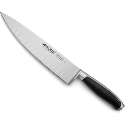 Nóż szefa kuchni z serii Kyoto - Ostrze ze stali nierdzewnej 240mm - Czarna rękojeść Nóż szefa kuchni z serii Kyoto - Ostrze ze stali nierdzewnej 240mm - Czarna rękojeść