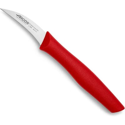 Arcos Nova Kniv - Rostfritt stålblad 6cm - Rødt håndtag Arcos Nova Kniv - Rostfritt stålblad 6cm - Rødt håndtag
