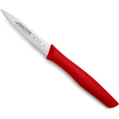 Faca descascadora Arcos Nova em aço inoxidável - 8,5 cm - Vermelho Faca descascadora Arcos Nova em aço inoxidável - 8,5 cm - Vermelho