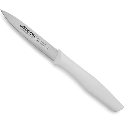 Arcos Nova - Kniv - 100 mm rostfritt stålblad - Vit handtag - Kökskniv Arcos Nova - Kniv - 100 mm rostfritt stålblad - Vit handtag - Kökskniv