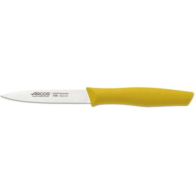Arcos Nova Skalkniv - 10cm Rostfritt Stålblad - Gul Handtag Arcos Nova Skalkniv - 10cm Rostfritt Stålblad - Gul Handtag