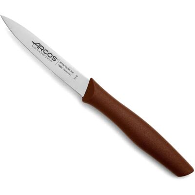 Couteau éplucheur Arcos Nova - 100 mm acier inoxydable - Poignée marron - Ustensile de cuisine Couteau éplucheur Arcos Nova - 100 mm acier inoxydable - Poignée marron - Ustensile de cuisine
