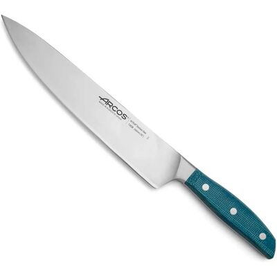 Serie Brooklyn de Arcos - Cuchillo de cocina - Hoja de acero inoxidable - Azul - Herramienta de cocina Serie Brooklyn de Arcos - Cuchillo de cocina - Hoja de acero inoxidable - Azul - Herramienta de cocina
