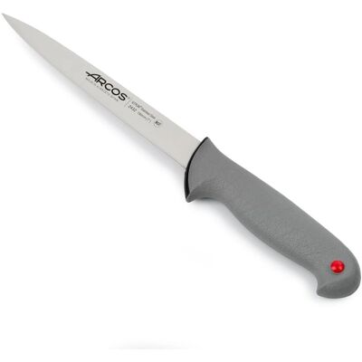 Arcos Serie Colour Prof - Faca de filetar NITRUM 190 mm - Cinza Arcos Serie Colour Prof - Faca de filetar NITRUM 190 mm - Cinza