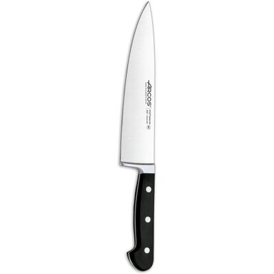 Arcoss Série Classique - Couteau de Cuisine - 210mm Acier NITRUM - Manche POM Noir Arcoss Série Classique - Couteau de Cuisine - 210mm Acier NITRUM - Manche POM Noir