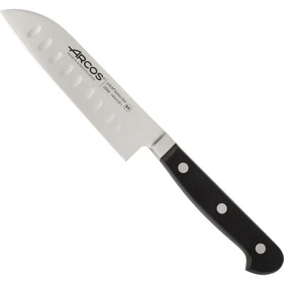 Couteau Santoku Classique Arcos - Lame en acier inoxydable forgé - 140mm - Noir Couteau Santoku Classique Arcos - Lame en acier inoxydable forgé - 140mm - Noir