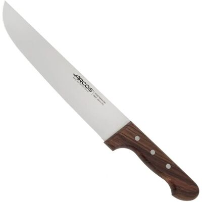 Arcos Serie Atlantico - Cuchillo de carnicero - Hoja de 25 cm - Mango de Palisandro - Acero inoxidable Nitrum Arcos Serie Atlantico - Cuchillo de carnicero - Hoja de 25 cm - Mango de Palisandro - Acero inoxidable Nitrum