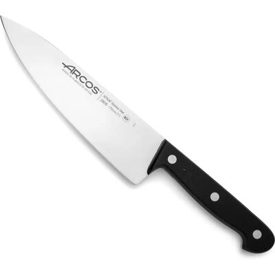Couteau de Cuisine Série Universelle Arcos - 17,5cm Acier Inoxydable, Manche POM Couteau de Cuisine Série Universelle Arcos - 17,5cm Acier Inoxydable, Manche POM