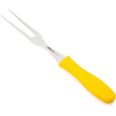 Garfo ergonômico Arcos - Amarelo - 18cm - Uso Profissional Garfo ergonômico Arcos - Amarelo - 18cm - Uso Profissional