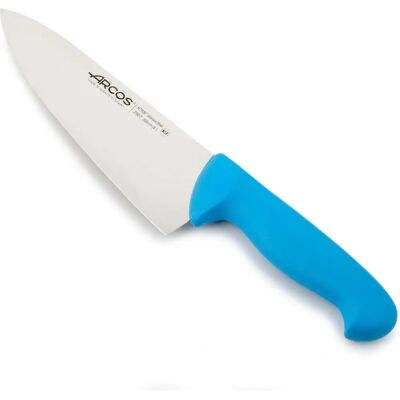 Couteau de Cuisine Arcos - Série 2900 - 20cm Bleu Nitrum Acier Inoxydable Couteau de Cuisine Arcos - Série 2900 - 20cm Bleu Nitrum Acier Inoxydable