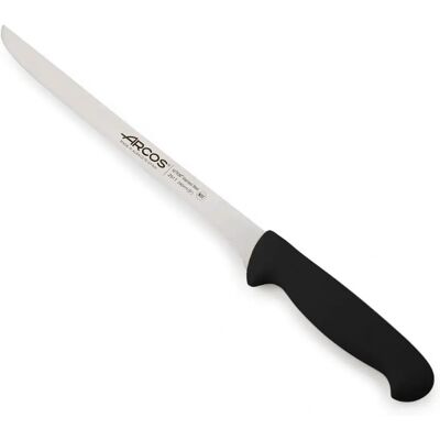 Cuchillo Jamonero de Cocina Arcos 24cm - Acero Inoxidable Cuchillo Jamonero de Cocina Arcos 24cm - Acero Inoxidable