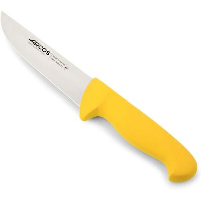 Arcos 2900 Couteau de Boucher - Manche Ergonomique, Lame 16cm, Jaune Arcos 2900 Couteau de Boucher - Manche Ergonomique, Lame 16cm, Jaune