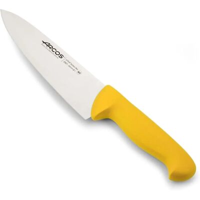 Nóż Szefa Kuchni Arcos - 20cm Stal Nierdzewna, Ergonomiczny Uchwyt Nóż Szefa Kuchni Arcos - 20cm Stal Nierdzewna, Ergonomiczny Uchwyt