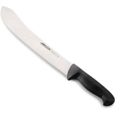 Arcos 292825 - Poignée ergonomique noire - Couteau de boucher en acier de 30cm - Professionnel Arcos 292825 - Poignée ergonomique noire - Couteau de boucher en acier de 30cm - Professionnel