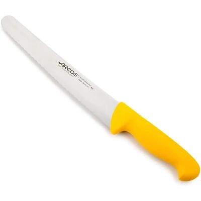Arcos Couteau de Pâtisserie Jaune - Couteau de Cuisine Arcos Couteau de Pâtisserie Jaune - Couteau de Cuisine
