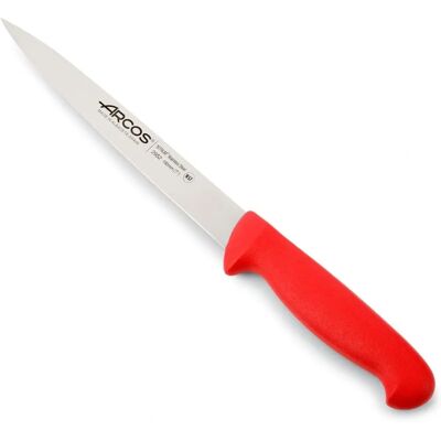 ARCOS Model 295222 Ergonomická Červená Nůž - Profesionální filetovací nůž ARCOS Model 295222 Ergonomická Červená Nůž - Profesionální filetovací nůž