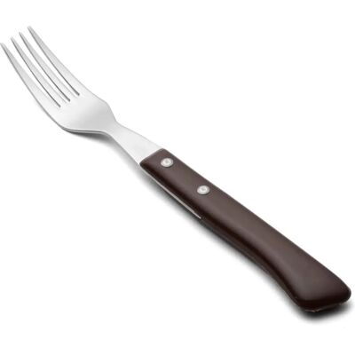 Ensemble Fourchette et Couteau en Acier Inoxydable Marron - 200mm - Vaisselle - Publicité Ensemble Fourchette et Couteau en Acier Inoxydable Marron - 200mm - Vaisselle - Publicité