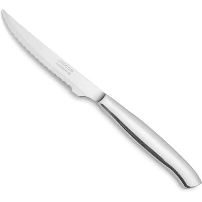 Couteau de Table Arcos Monobloc Inox - Lame Serrée 110mm Couteau de Table Arcos Monobloc Inox - Lame Serrée 110mm