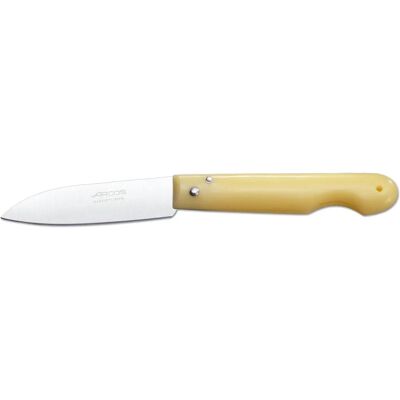 Faca de Marfim Arcos - Lâmina de Aço NITRUM de 85 mm - Amarelo Faca de Marfim Arcos - Lâmina de Aço NITRUM de 85 mm - Amarelo
