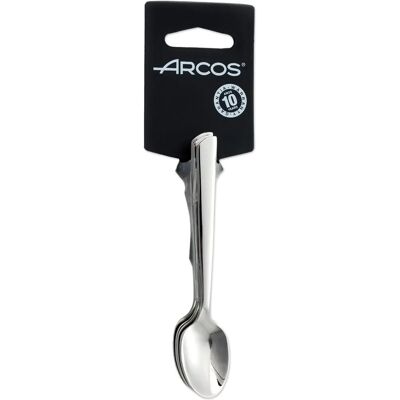 Conjunto de 6 colheres moka Arcos Toscana - Aço inox 18/10 - Prata Conjunto de 6 colheres moka Arcos Toscana - Aço inox 18/10 - Prata