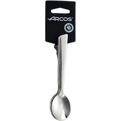 Conjunto de Colheres de Café Arcos Toscana - 6 Peças Aço Inoxidável Conjunto de Colheres de Café Arcos Toscana - 6 Peças Aço Inoxidável