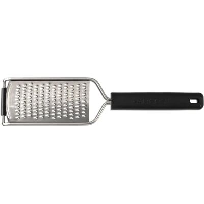 Ralador de queijo Arcos Aço Inoxidável Preto 130mm - Ralador de queijo Ralador de queijo Arcos Aço Inoxidável Preto 130mm - Ralador de queijo
