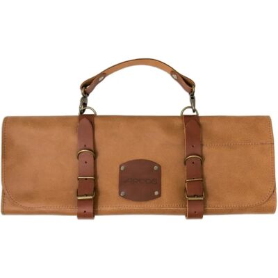 Funda para cuchillos Arcos Piel y Herrajes Metálicos - Estuche Funda para cuchillos Arcos Piel y Herrajes Metálicos - Estuche
