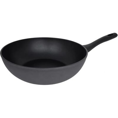 Arcos Arches Kaula - Wok de alumínio forjado com revestimento QuanTanium - Apto para todas as cozinhas Arcos Arches Kaula - Wok de alumínio forjado com revestimento QuanTanium - Apto para todas as cozinhas