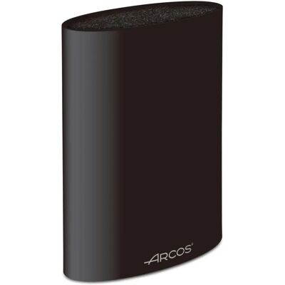 Arcos Knife Block - Modern 20cm Thermoplastic Rubber - Black Arcos Knife Block - Modern 20cm Thermoplastic Rubber - Black